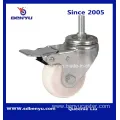 Medium Duty Screw Nylon Caster with Total Brake